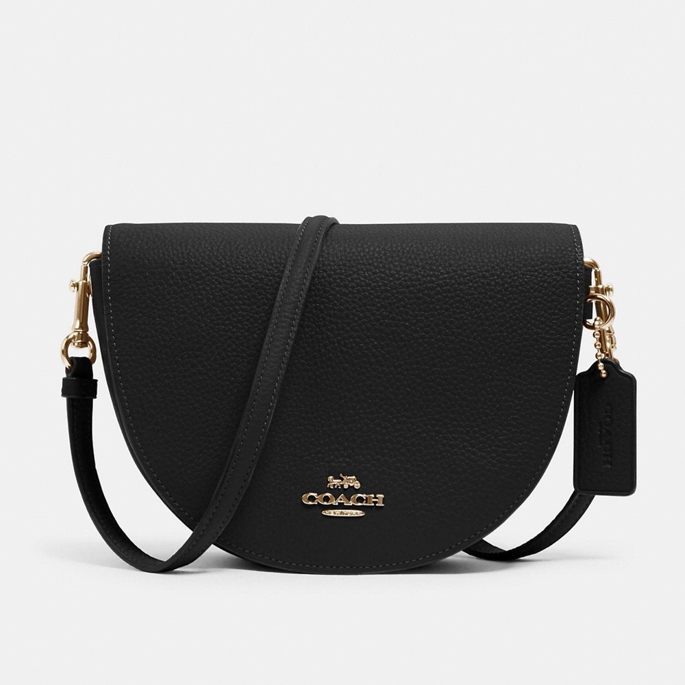 NWT Coach Ellen Crossbody in black leather